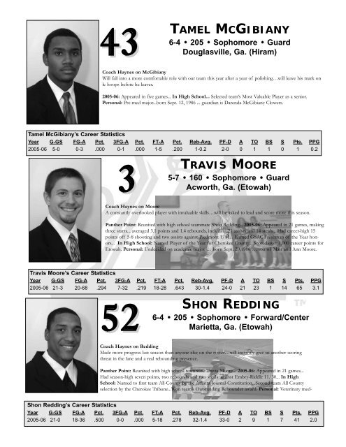 Men's Basketball Media Guide 06-07.qxp - LaGrange College