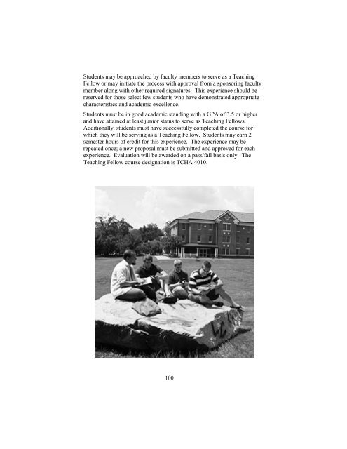 2009-2010 Undergraduate Bulletin (pdf) - LaGrange College