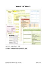 Manual ITP Hessen - LAG Wohnen fÃ¼r behinderte Menschen e.V.