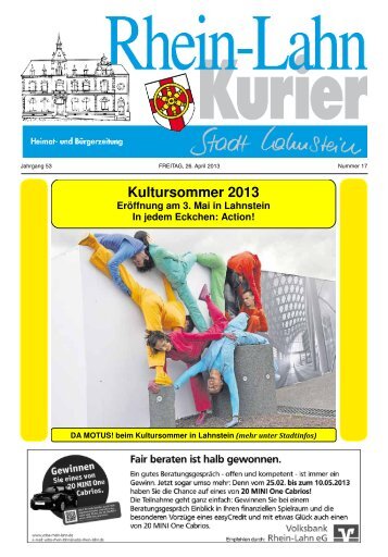 Kultursommer 2013 - Lahnstein