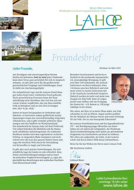 Freundesbrief