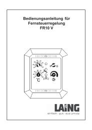 Bedienungsanleitung FR 10 V.pmd - LAING.cz