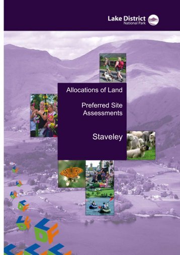 Staveley - Preferred Site Assessments (PDF) - Lake District National ...