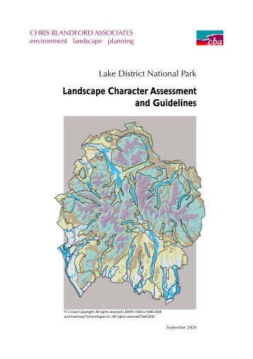 Landscape Character Assessment and Guidelines - Lake District ...