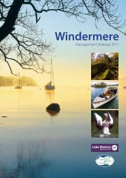 Windermere Management Strategy (PDF) - Lake District National Park