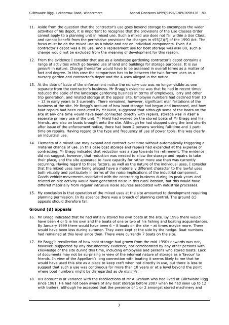 Appeal Decision Letter October 2009 (PDF) - Lake District National ...