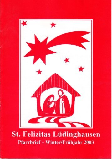 St-Felizitas-Luedinghausen-Pfarrbrief-Winter-Frühjahr-2003