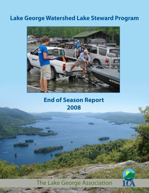 Lake George Watershed Lake Steward Program End of Season ...