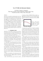 New 357 MHz Sub Harmonic Buncher - KEK