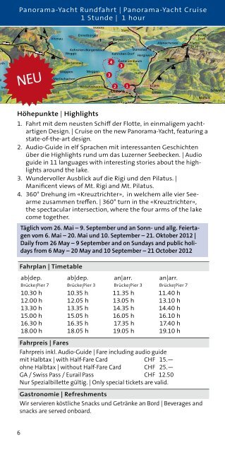 Rundfahrten 2012.indd - Schifffahrtsgesellschaft des ...