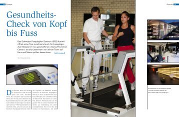 Gesundheits- Check von Kopf bis Fuss