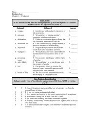 Business Law Chapter 4 â Worksheet Legal Terms In the Answer ...