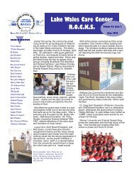 25th Anniversary issue Newsletter - Lake Wales Care Center