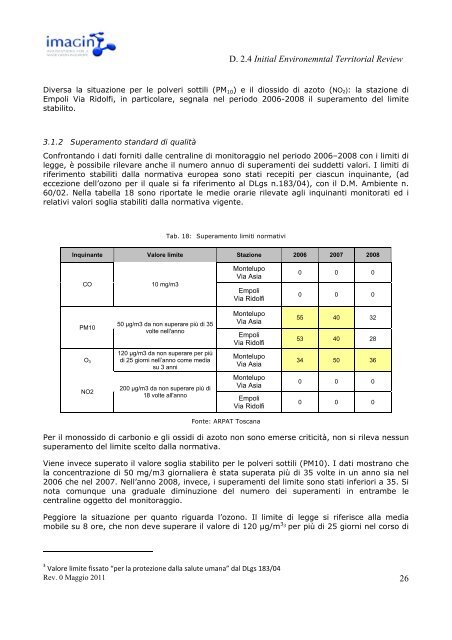 Analisi Ambientale del Distretto Tessile-Abbigliamento di ... - ASEV