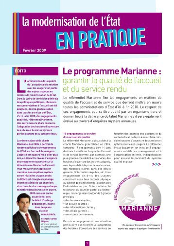 Le programme Marianne : - La Litote