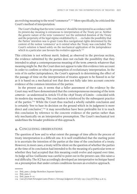 The Effect of the Passage of Time on the Interpretation of Treaties ...