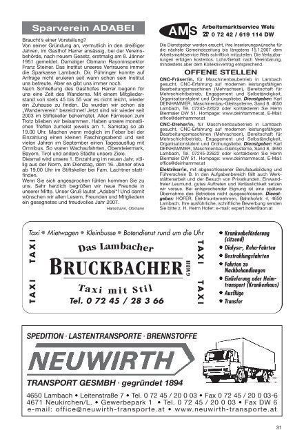 Datei herunterladen - .PDF - Lambach - Land Oberösterreich