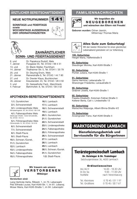 Datei herunterladen - .PDF - Lambach - Land Oberösterreich