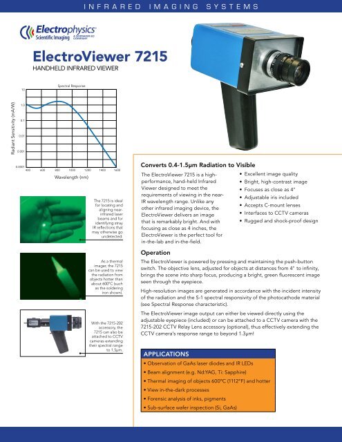 ElectroViewer 7215 - Lambda Photometrics