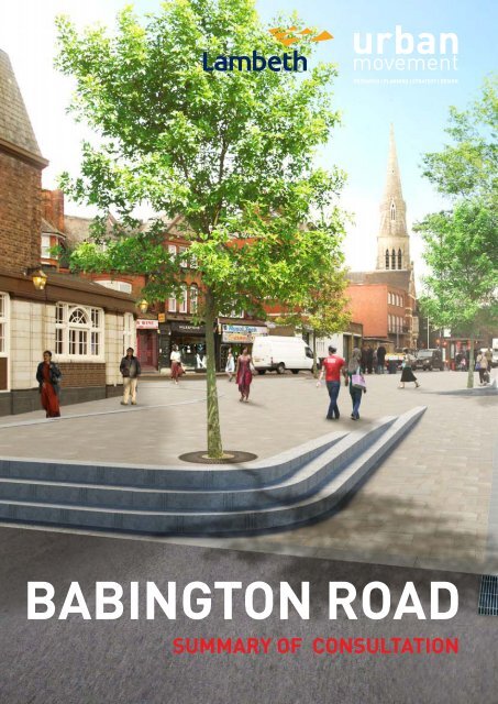 Open the Babington Road Consultation ... - Lambeth Council