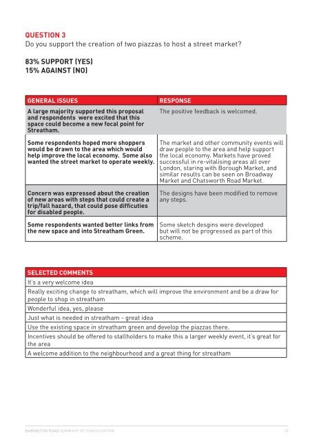 Open the Babington Road Consultation ... - Lambeth Council