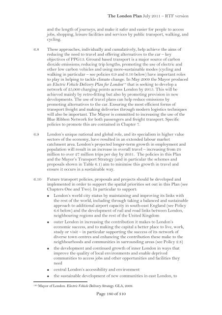 London Plan 2011 PDF 1 MB - Lambeth Council