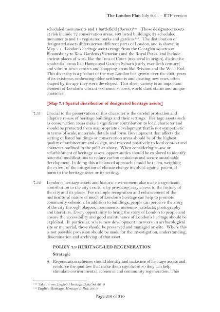 London Plan 2011 PDF 1 MB - Lambeth Council