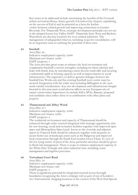 London Plan 2011 PDF 1 MB - Lambeth Council