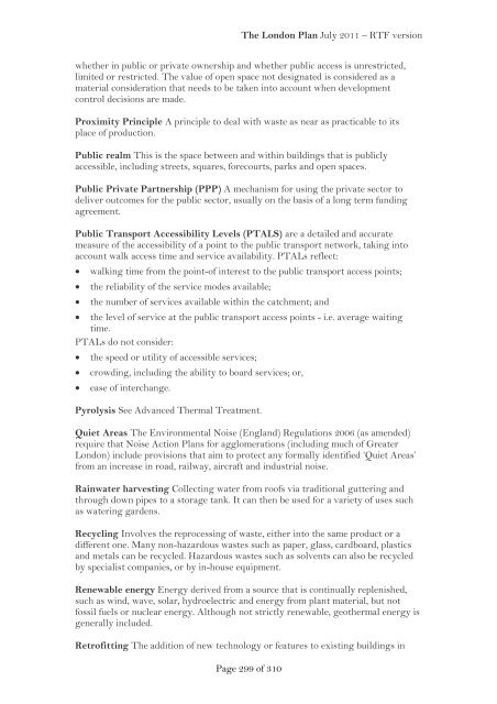 London Plan 2011 PDF 1 MB - Lambeth Council