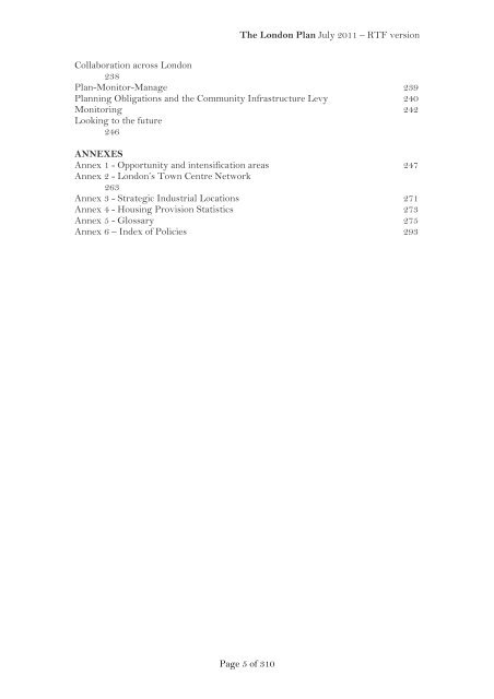 London Plan 2011 PDF 1 MB - Lambeth Council