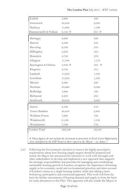 London Plan 2011 PDF 1 MB - Lambeth Council