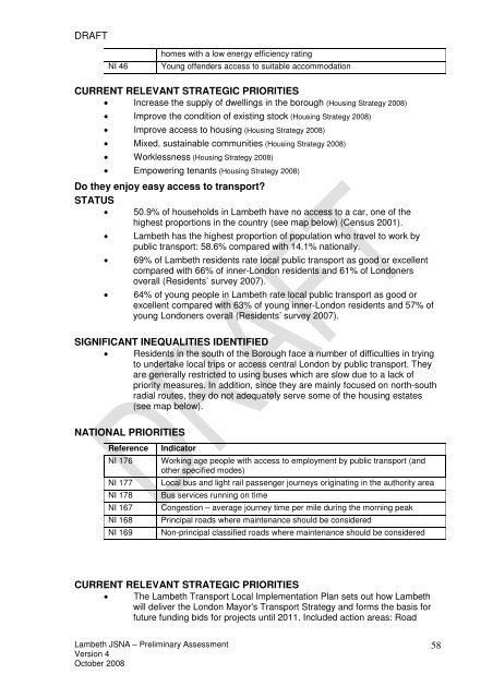 04a JSNA Appendix , item 5. PDF 6 MB - Lambeth Council