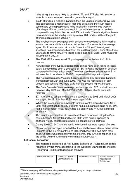 04a JSNA Appendix , item 5. PDF 6 MB - Lambeth Council