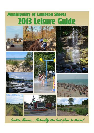 2013 Leisure Guide-Final - The Municipality of Lambton Shores