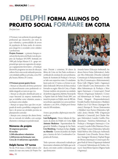 Revista dos CIESP Castelo e Cotia - Ed. 5