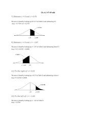 Ch. 6.1 #7-49 odd