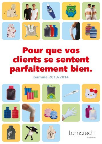 Pour que vos clients se sentent parfaitement bien. - Lamprecht AG