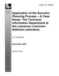 Application of the Scenario Planning Process â A Case Study: The ...