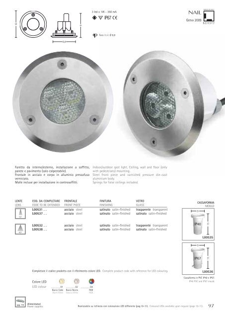 LED 2009 - Lamps & Lighting Ltd