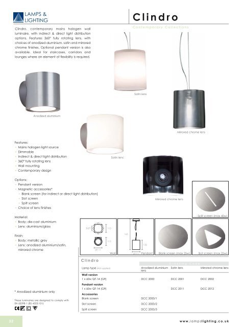 Pendants - Lamps & Lighting Ltd