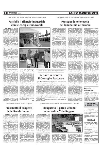 la Acqui - L'ANCORA edicola