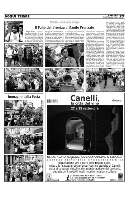 la Acqui - L'ANCORA edicola