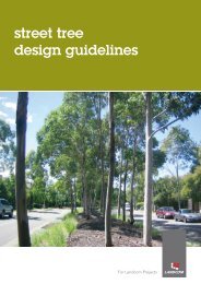 Street Tree Design Guidelines V7.indd - Landcom