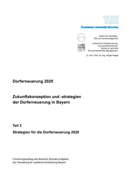 Download Teil 3 - Lehrstuhl fÃ¼r Bodenordnung und Landentwicklung