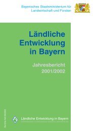 Berichte Heft 80/2003, Jahresbericht 2001/2002 - Ländliche ...