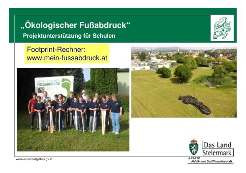 Wirtschaftsinitiative Nachhaltigkeit - Landentwicklung - Steiermark