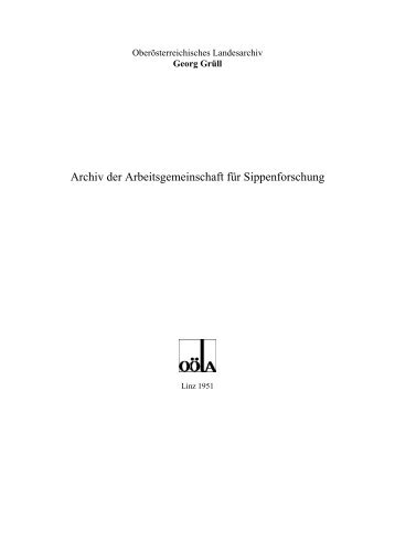 Archiv der Arbeitsgemeinschaft fÃ¼r Sippenforschung