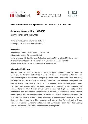 PDF-Datei, 79 KB - OberÃ¶sterreichische Landesbibliothek