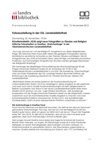 PDF-Datei, 92 KB - OberÃ¶sterreichische Landesbibliothek