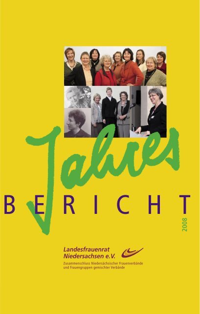 Jahresbericht LFRN 2008.pdf - Landesfrauenrat Niedersachsen